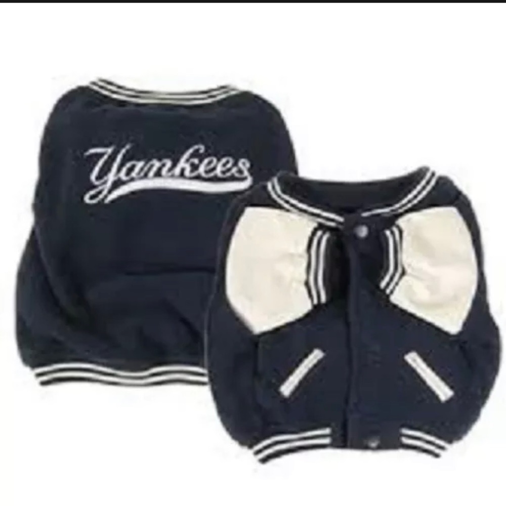 Dog Yankees Letter Jacket size LARGE Costume